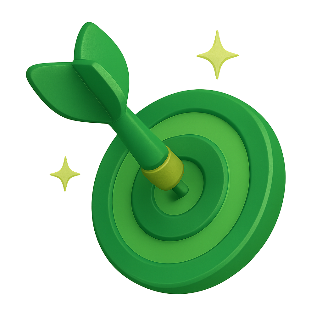 Target with dart